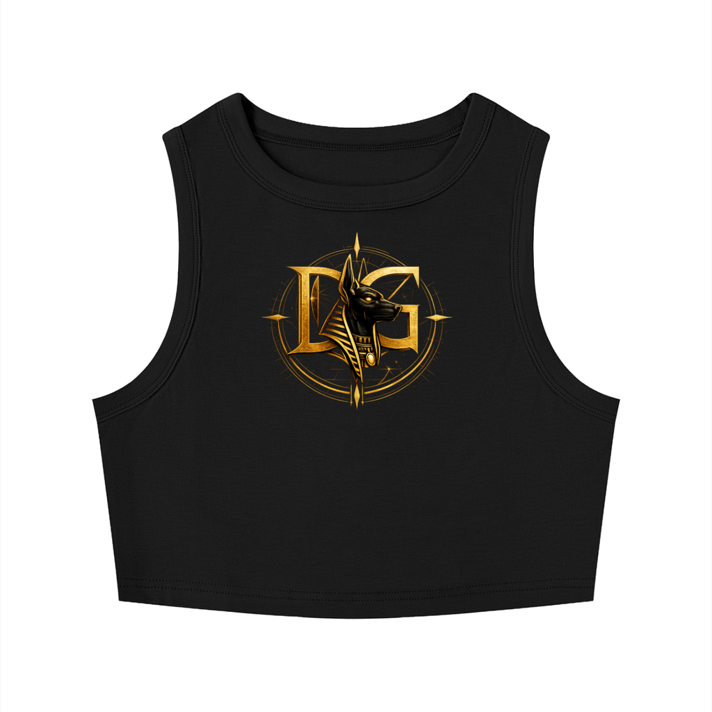 Women's Tight Crewneck Crop Tank Top