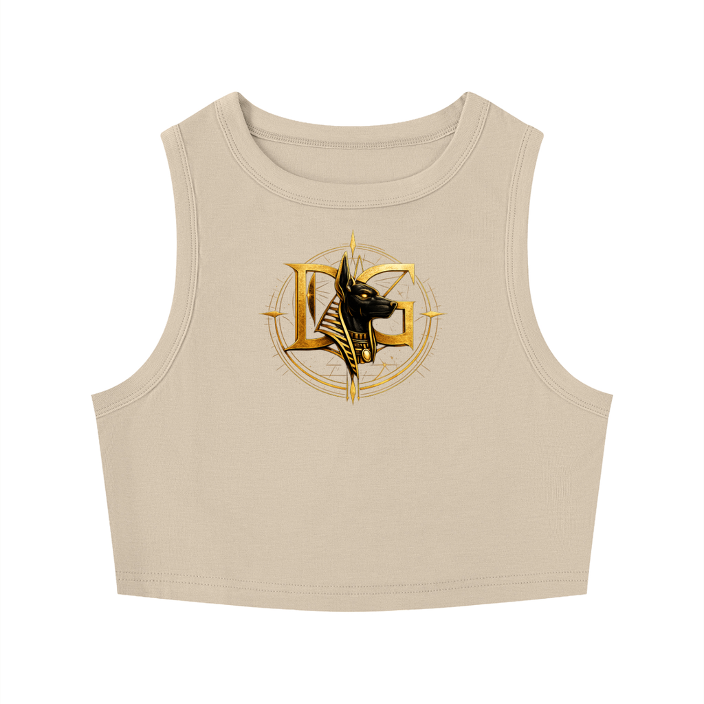 Women's Tight Crewneck Crop Tank Top