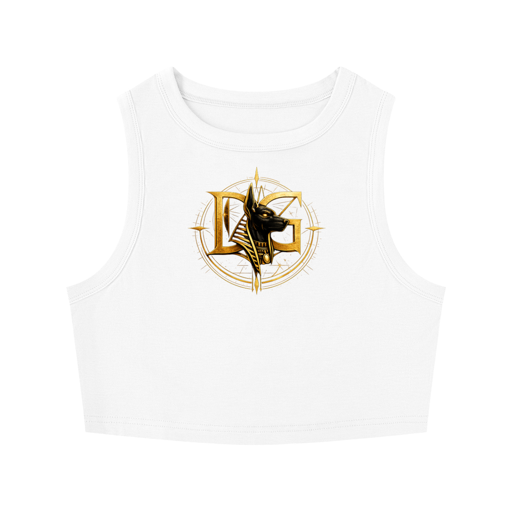Women's Tight Crewneck Crop Tank Top